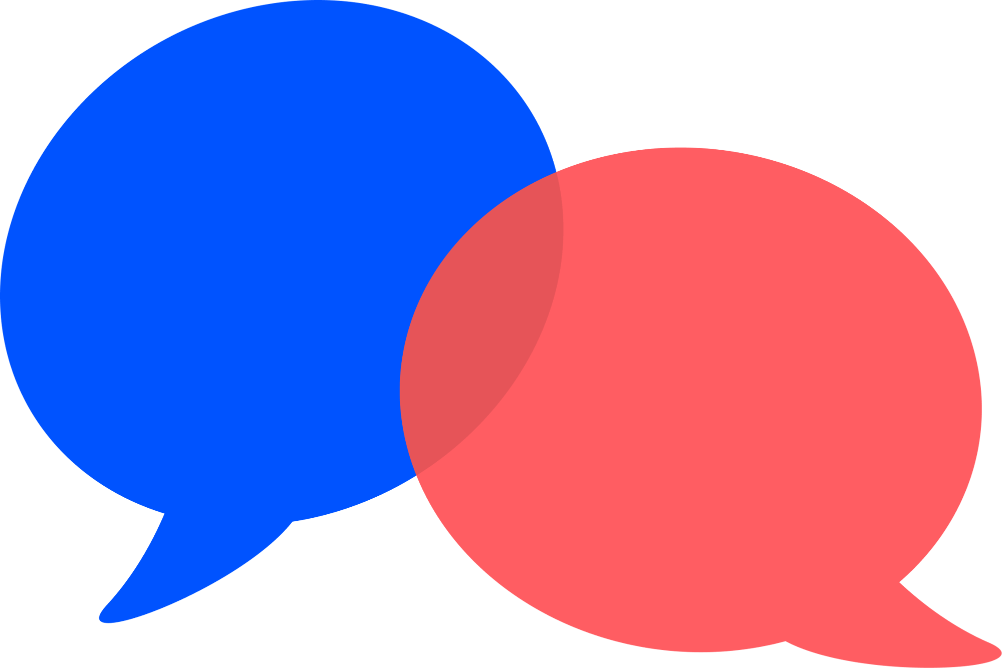 speech bubbles